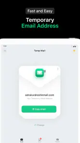 Temp Mail - Temporäre E-Mail screenshot