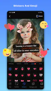 Text auf Foto -Bildbearbeitung screenshot