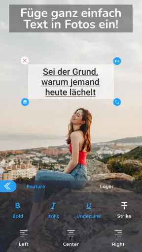 Text auf Foto・Schrift auf Bild screenshot 1