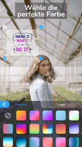 Text auf Foto・Schrift auf Bild screenshot