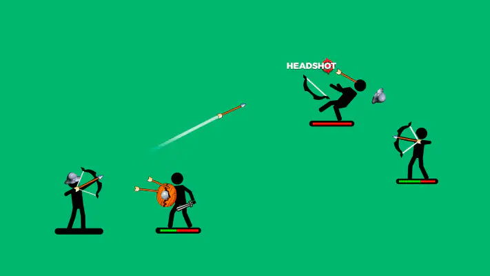 The Archers 2: Stickman-Spiele screenshot 1