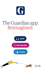 The Guardian - Live World News screenshot
