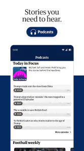 The Guardian - Live World News screenshot