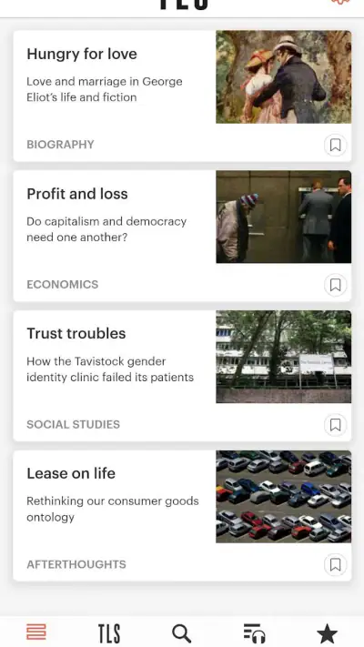 The Times Literary Supplement. screenshot 1