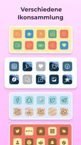 Themes: App Symbole, Widget screenshot