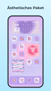 Themes: App Symbole, Widget screenshot