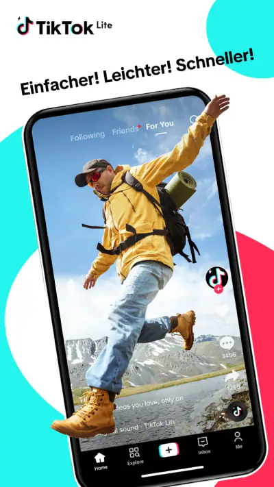 TikTok Lite – einfach schnell screenshot 1