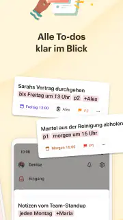 Todoist: To do list, Kalender screenshot 2
