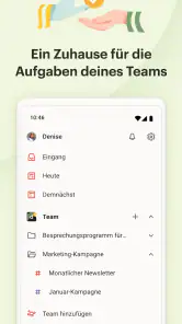 Todoist: To do list, Kalender screenshot