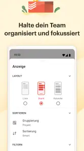 Todoist: To do list, Kalender screenshot