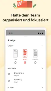 Todoist: To do list, Kalender screenshot 5