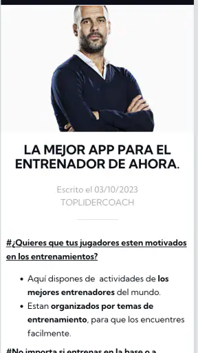 TopLiderCoach screenshot 1