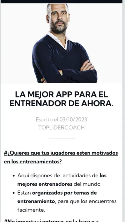 TopLiderCoach screenshot 1