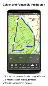 Topo GPS screenshot