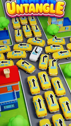 Traffic Untangle: Puzzle Roads screenshot 1