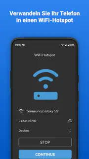 Tragbarer Mobiler WIFI hotspot screenshot 1