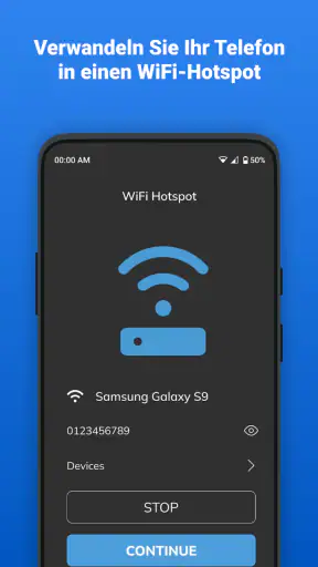Tragbarer Mobiler WIFI hotspot screenshot 1