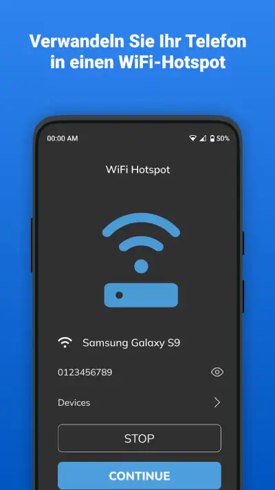 Tragbarer Mobiler WIFI hotspot screenshot 1