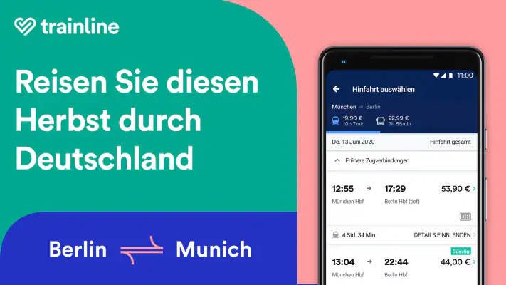 Trainline: Zugtickets kaufen screenshot 1