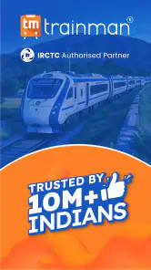 Trainman - Train booking app screenshot