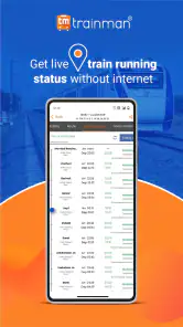 Trainman - Train booking app screenshot