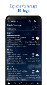 Transparente Uhr & Wetter screenshot