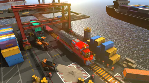 Transport Tycoon Empire: Stadt screenshot