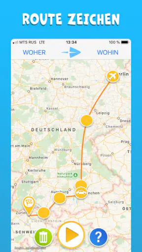 TravelBoast™: Meine Routen 3D screenshot 1