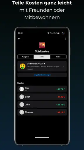 tricount - Ausgaben teilen screenshot 1