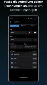 tricount - Ausgaben teilen screenshot