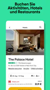 Tripadvisor: planen und buchen screenshot