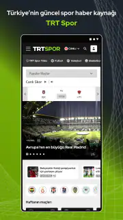 TRT Spor – Canlı Maç ve Haber screenshot 1
