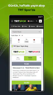 TRT Spor – Canlı Maç ve Haber screenshot 4