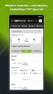 TRT Spor – Canlı Maç ve Haber screenshot 6