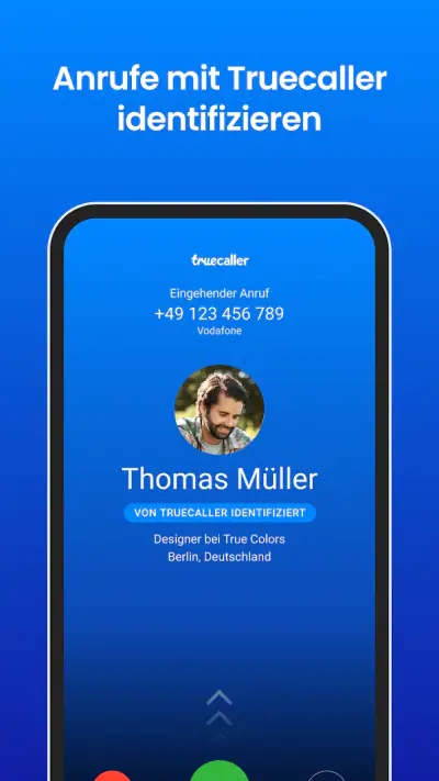 Truecaller: Sehen wer anruft screenshot 1