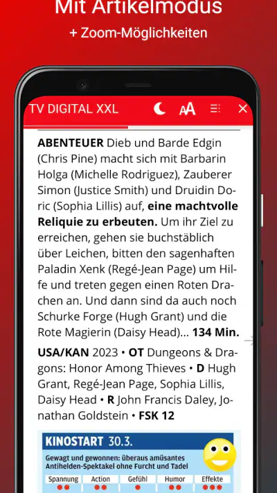 TV DIGITAL- E-Paper screenshot 1
