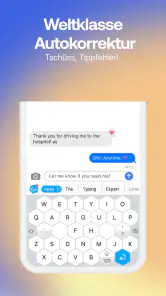 Typewise Keyboard Tastatur App screenshot