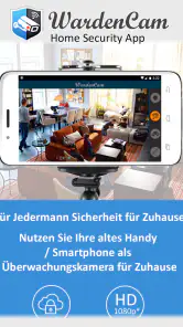 Überwachungskamera WardenCam screenshot
