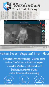 Überwachungskamera WardenCam screenshot