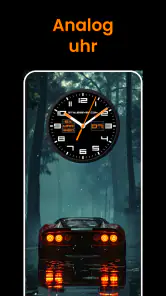 Uhr Live Wallpaper - Stylish screenshot