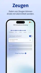 Unfall Erfasser Schaden Melder screenshot