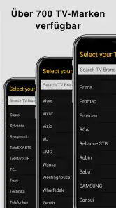 Universal-TV-Fernbedienung screenshot