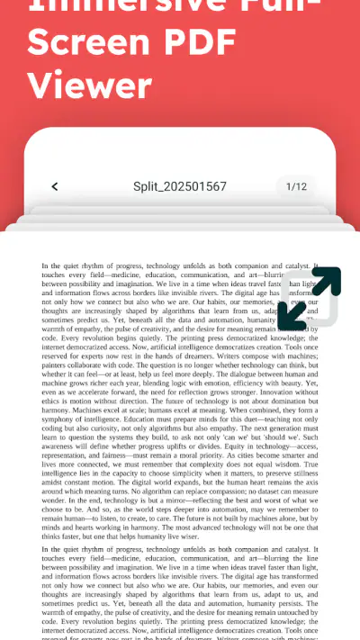 UP PDF-View PDF screenshot 1