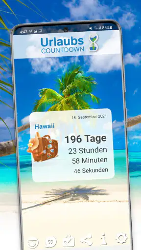 Urlaubs-Countdown screenshot 1