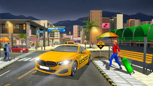 US Taxi-Parksimulator screenshot 1
