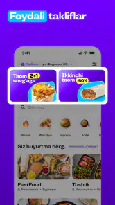 Uzum Tezkor: Ovqat yetkazib screenshot