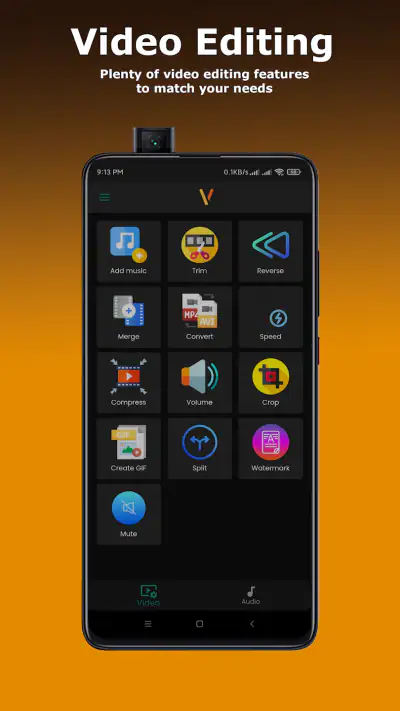 Vaux – Video- und Audio-Editor screenshot 1