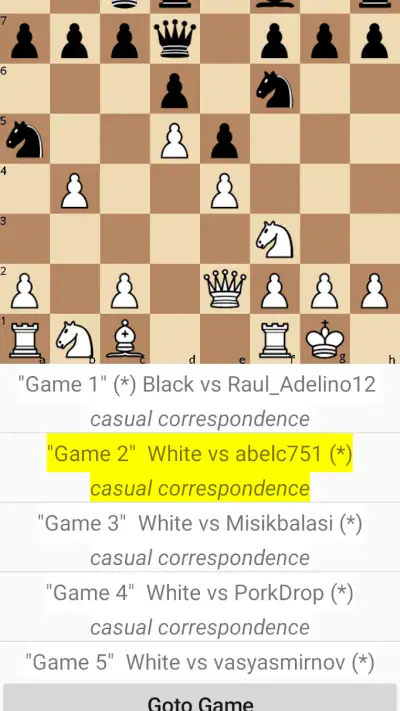 Verbal Chess screenshot 1