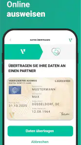 Verimi ID-Wallet screenshot