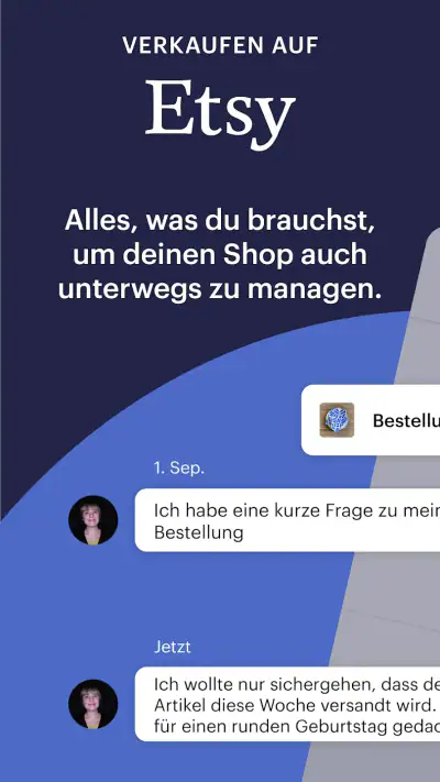 Verkaufen auf Etsy: Mein Shop screenshot 1